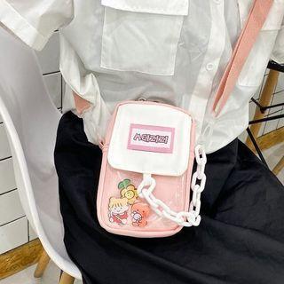 Two-tone Midi Cross Bag