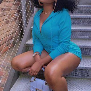 Zip Hoodie Playsuit