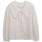 Chelsea Collar Blouse White - One Size