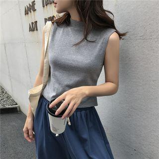 Plain Sleeveless / Short-sleeve T-shirt