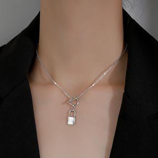 Padlock Toggle Necklace