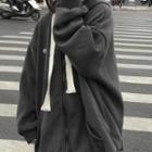 Loose-fit Printed Zip-up Jackets
