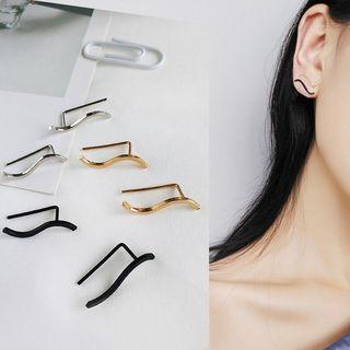 S-shape Hoop Earring