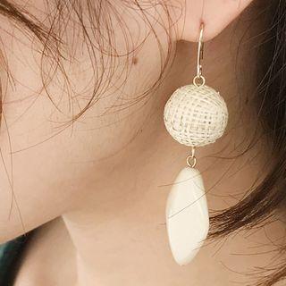 Rattan Drop Earrings