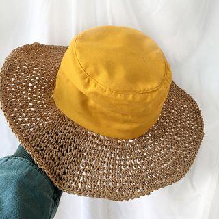 Straw Brim Sun Hat