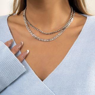 Set: Lettering / Alloy Choker (various Designs)