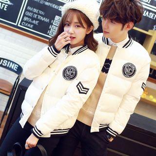 Padded Buttoned Couple Matching Jacket