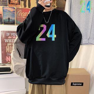 Reflective Numbering Pullover