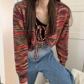 Melange Cardigan Rainbow - One Size