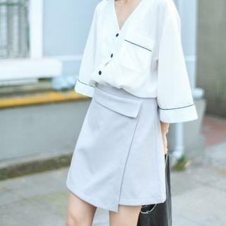 Asymmetrical A-line Skirt