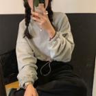 Bungee Cord Sweatshirt / Harem Cargo Pants