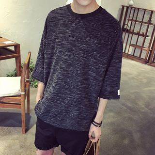 Melange 3/4-sleeve T-shirt