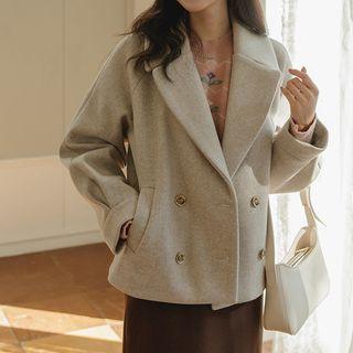 Raglan Double-breasted Jacket