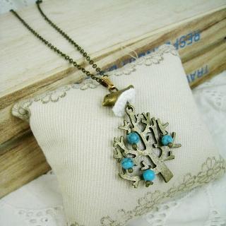 Sweet Autumn Tree Necklace