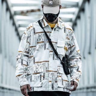 Barcode Print Shirt