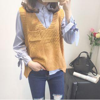 Asymmetrical Sweater Vest