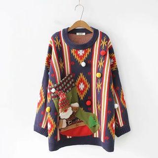 Santa Claus Accent Sweater