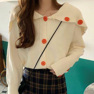 Sailor Collar Knitted Top