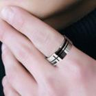 Cross Print Ring
