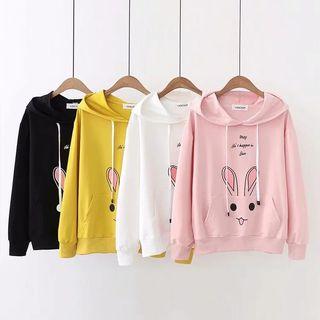 Rabbit Printed Hoodie