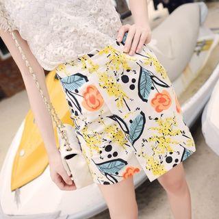 Printed Mini Dress