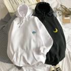 Weather-themed Embroidery Hoodie