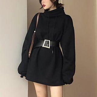 Tie-waist Lace-up Coat