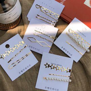 Set: Alloy Hair Pin (assorted Designs)
