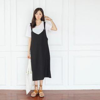 H-line Long Jumper Dress