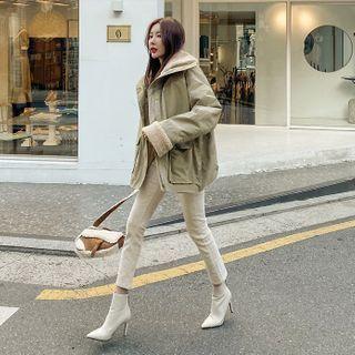 Sherpa-fleece Lined Field Jacket