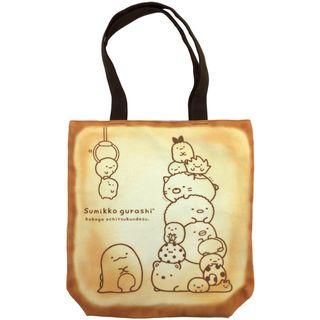 Sumikko Gurashi Bread Shaped Tote Bag (pile Up)