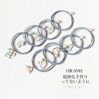 Alloy Faux Pearl Hair Tie