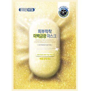 Frienvita - Perfect Skin Adhesion White Gold Glow Mask 1pc 25g