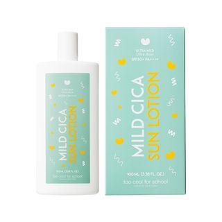 Too Cool For School - Mild Cica Sun Lotion Spf50+ Pa+++ 100ml 100ml