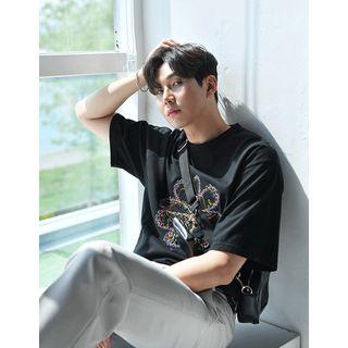 Flower Embroidery T-shirt