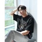 Flower Embroidery T-shirt
