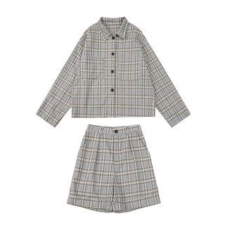 Plaid Shirt / Shorts