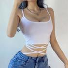 Strappy Cropped Camisoel Top