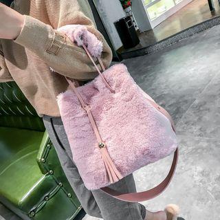 Furry Bucket Bag