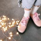 Round-toe Lace-up Shoes
