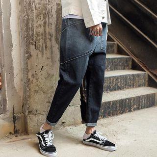 Gradient Straight-cut Jeans