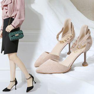 Kitten-heel Sandals