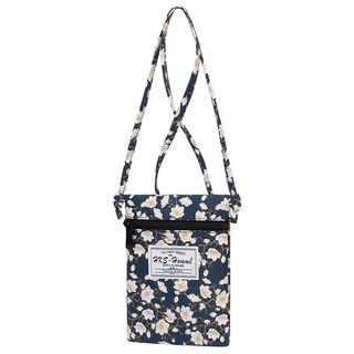 Flower Print Mini Crossbody Bag
