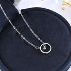 Ring Pendant Necklace Ns360 - One Size