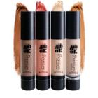 A.m.ok - Face Master Set: Contouring Master Shading 1pc + Premium Aegyo Volume & Highlight 1pc + Face Master Bright Cheek 1pc + Natural Powder 1pc (2 Types) Cool Tone Kit (4g X 4pcs)