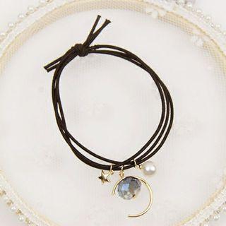 Faux Crystal Galaxy Hair Tie