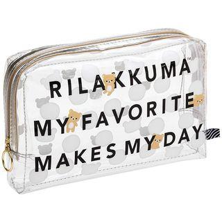 San-x Rilakkuma Clear Pouch One Size