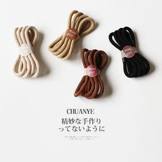 Set Of 4: Plain Hair Tie