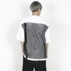 Short-sleeve Mesh-panel T-shirt