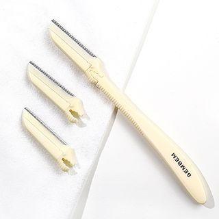 Eyebrow Razor / Foldable Eyebrow Razor / Replacement Blade / Set